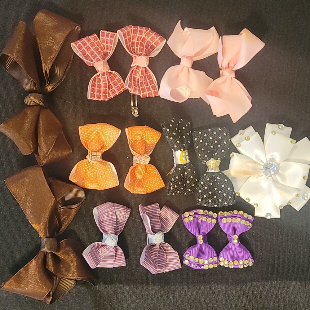 Lot of Hair Bows